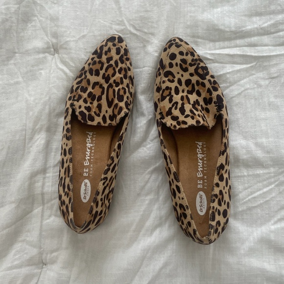 Be Energized Comfy Slip-Ons Cheetah Business Casual Work Hipster Artsy Loafers - Picture 7 of 7